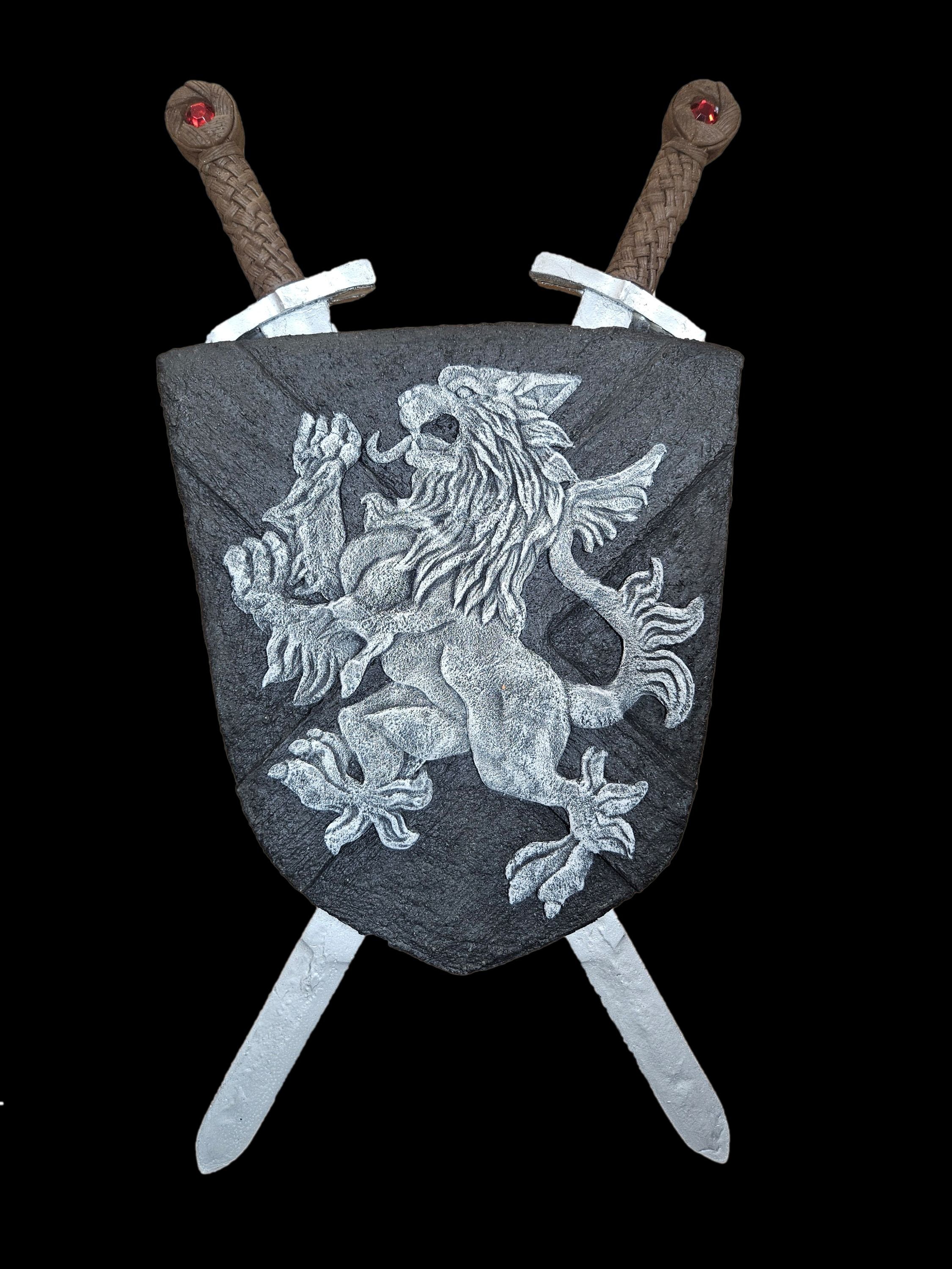 MEDIEVAL SHIELD & SWORDS