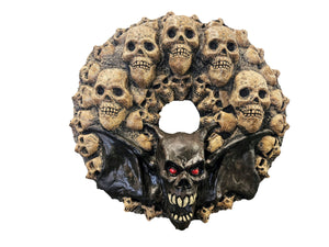 Gothic Skull Wreath