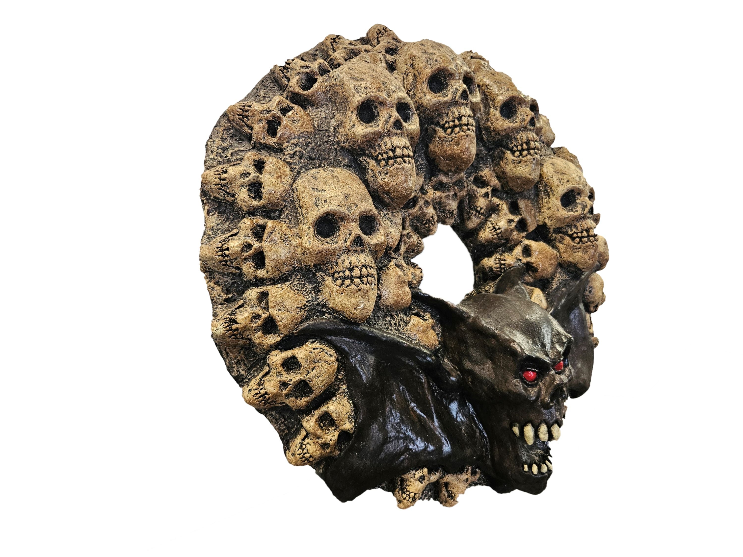 Gothic Skull Wreath