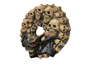 Gothic Skull Wreath