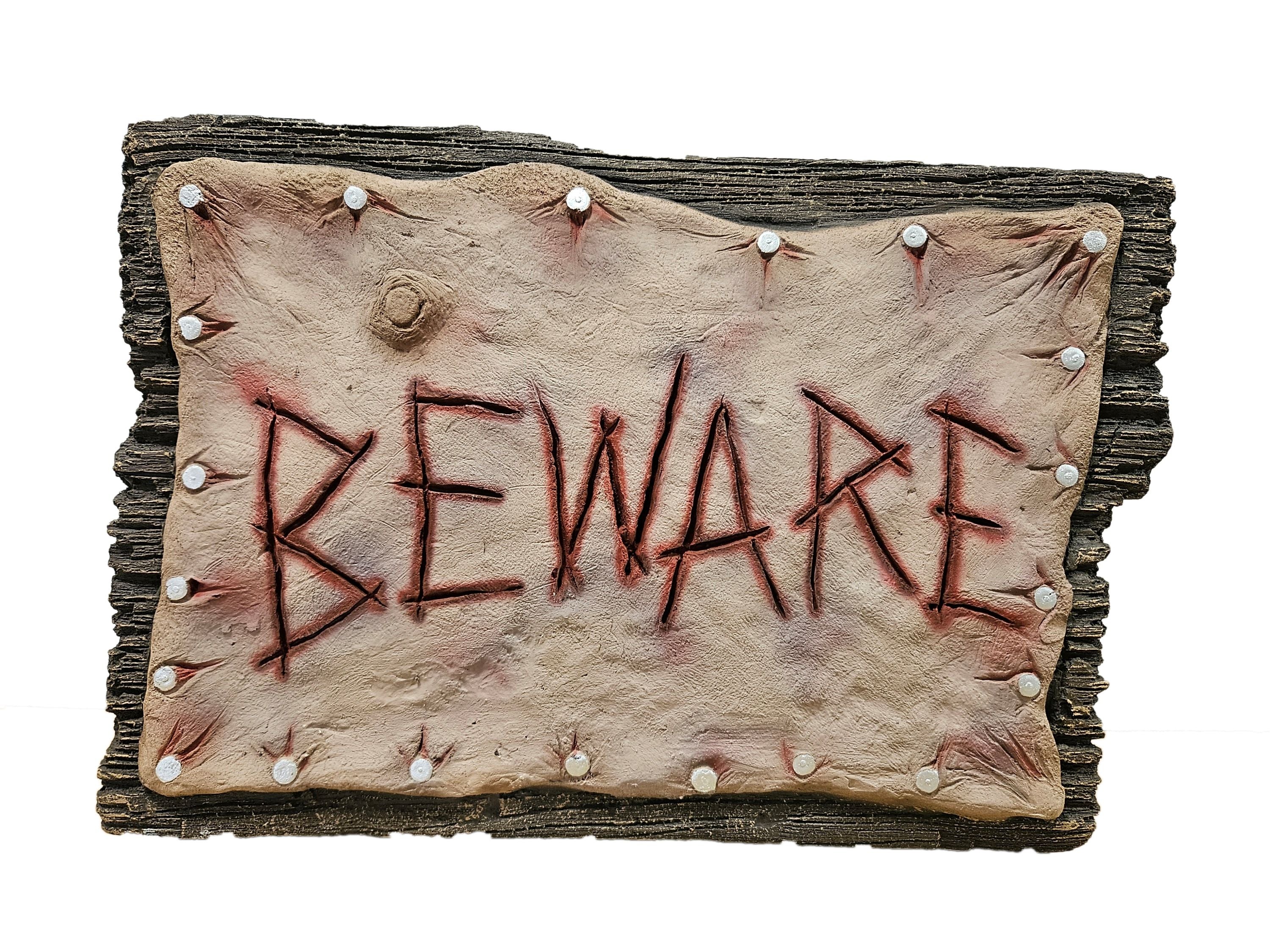 Beware Stand Beware Sign – Isle Labs