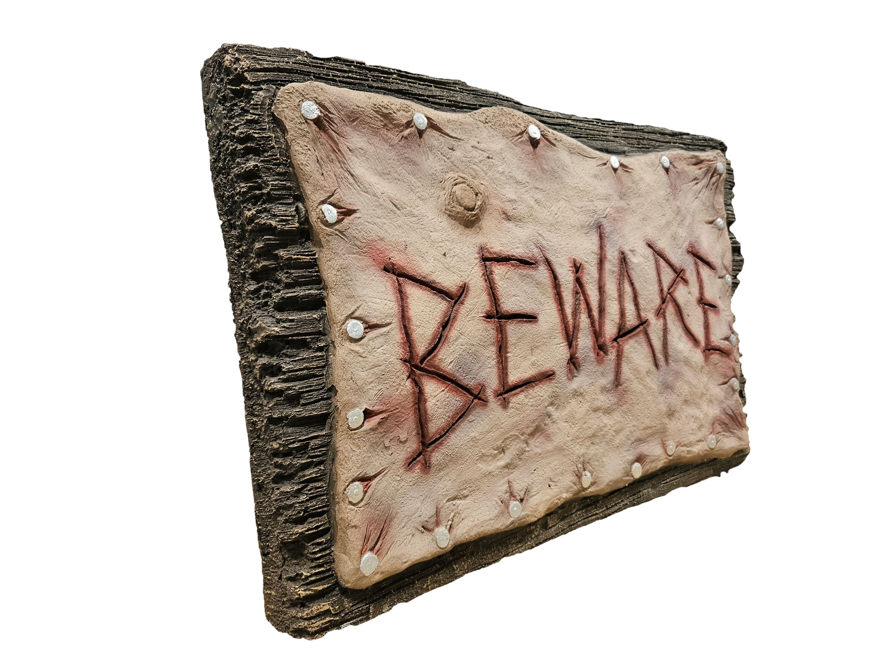 Beware Sign