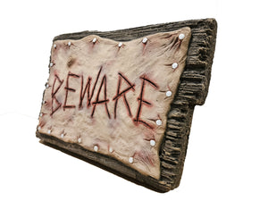 Beware Sign